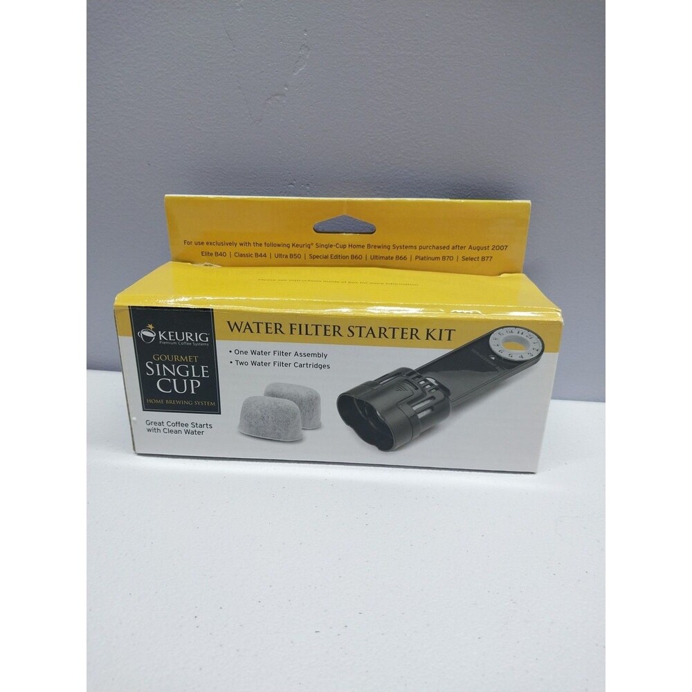 Keurig OEM Water Filter Starter Kit Open Box New Sealed B40 B60 B70 B77